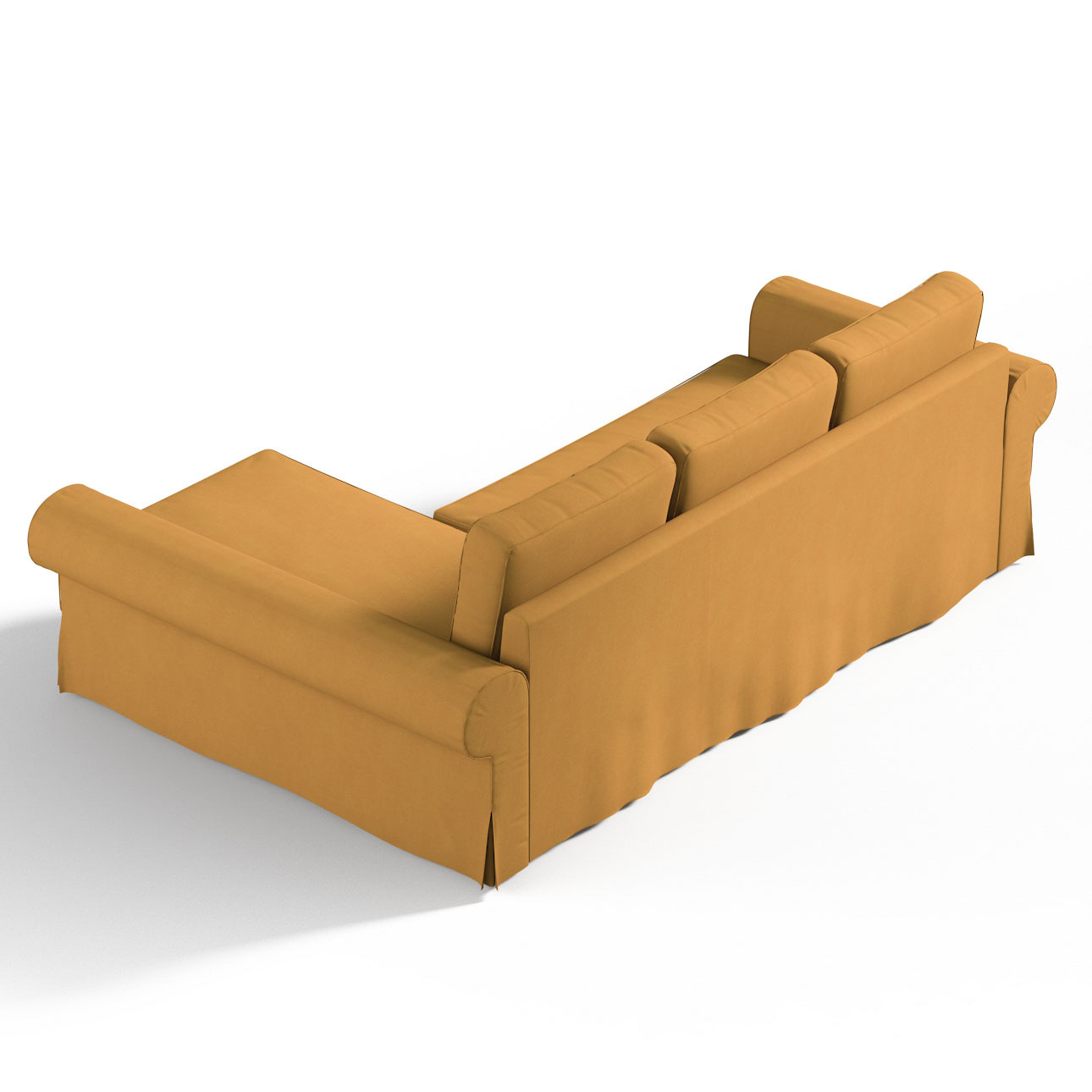 Bezug für Backabro Bettsofa / Recamiere, senffarbe, Bezug für Bettsofa Back günstig online kaufen