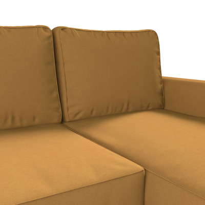 Backabro betræk sovesofa med chaiselong<br/>Højre og venstre 248 X 88/150 X 71 CM fra kollektionen Etna, Stof: 705-04