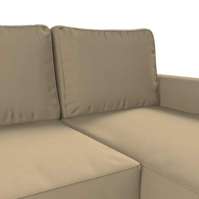 Huzat a Backabro kinyitható karfás kanapéra Bettsofa Backabro mit Recamiere a kollekcióból Cotton Panama Bútorszövet, Dekoranyag: 702-47