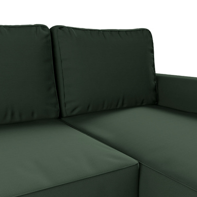 Backabro betræk sovesofa med chaiselong<br/>Højre og venstre 248 X 88/150 X 71 CM fra kollektionen Cotton Panama, Stof: 702-51