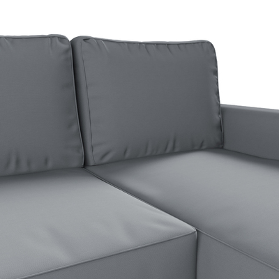 Backabro betræk sovesofa med chaiselong<br/>Højre og venstre 248 X 88/150 X 71 CM fra kollektionen Cotton Panama, Stof: 702-46