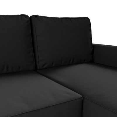 Backabro betræk sovesofa med chaiselong<br/>Højre og venstre 248 X 88/150 X 71 CM fra kollektionen Cotton Panama, Stof: 702-08