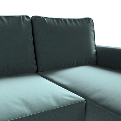 Backabro betræk sovesofa med chaiselong<br/>Højre og venstre 248 X 88/150 X 71 CM fra kollektionen Ingrid, Stof: 705-36