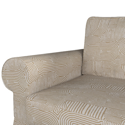 Backabro klädsel 3-sits bäddsoffa med schäslong<br/>Höger och vänster 248 X 88/150 X 71 CM i kollektionen Cosy Home, Tyg: 144-79
