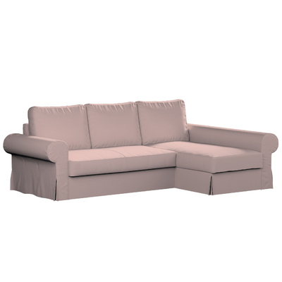 Backabro betræk sovesofa med chaiselong<br/>Højre og venstre 248 X 88/150 X 71 CM fra kollektionen Teddy, Stof: 702-84