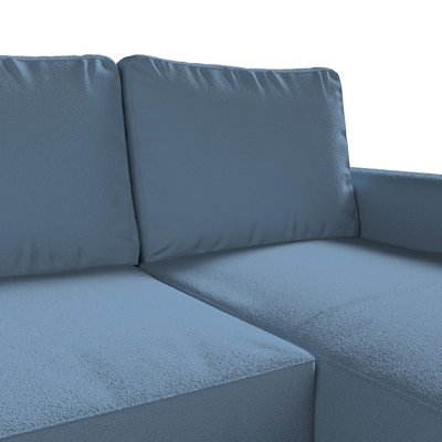 Backabro betræk sovesofa med chaiselong<br/>Højre og venstre 248 X 88/150 X 71 CM fra kollektionen Teddy, Stof: 702-86