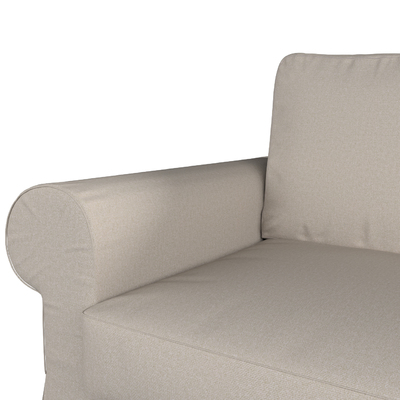 Pokrowiec na sofę Backabro rozkładaną z leżanką 248 x 88/150 x 71 cm w kolekcji Living Basic, tkanina: 162-42