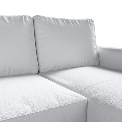 Backabro betræk sovesofa med chaiselong<br/>Højre og venstre 248 X 88/150 X 71 CM fra kollektionen Teddy, Stof: 702-80