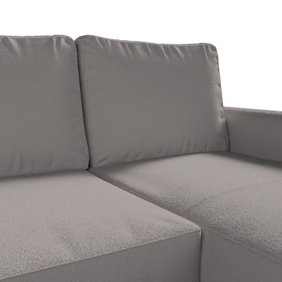 Backabro betræk sovesofa med chaiselong<br/>Højre og venstre 248 X 88/150 X 71 CM fra kollektionen Teddy, Stof: 702-82