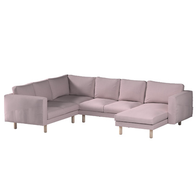 Bezug für Norsborg 5-Sitzer Ecksofa mit Recamiere Norsborg Bezug für 5-Sitzer Ecksofa mit Recamiere von der Kollektion Amsterdam, Stoff: 704-51