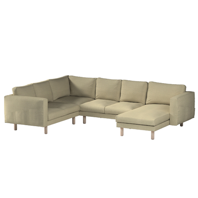 Norsborg rohový poťah na sedačku s ležadlom - 5 os.