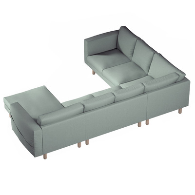 Housse canapé d'angle Norsborg 5 pl., avec la méridienne