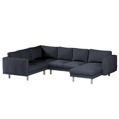 Housse canapé d'angle Norsborg 5 pl., avec la méridienne