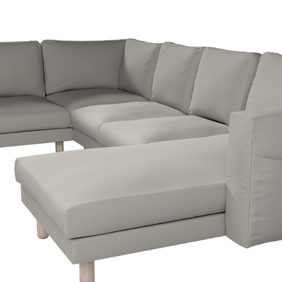 Bezug für Norsborg 5-Sitzer Ecksofa mit Recamiere Norsborg Bezug für 5-Sitzer Ecksofa mit Recamiere von der Kollektion Living Plus, Stoff: 162-00