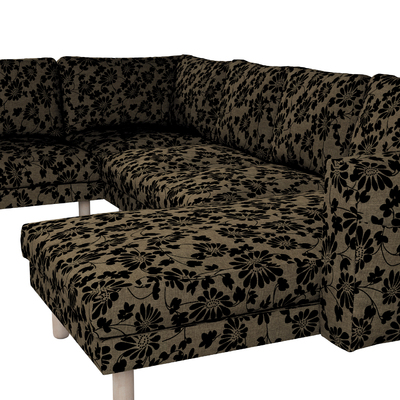 Pokrowiec na sofę narożną Norsborg 5-osobową z szezlongiem 231/291 x 88/157 x 85 cm w kolekcji Living Plus, tkanina: 162-11
