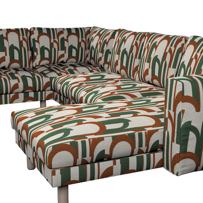 Norsborg 5 személyes sarok sezlong kanapéhoz passzoló kanapéhuzat. 231/291 x 88/157 x 85 cm a kollekcióból Cosy Home, Dekoranyag: 145-11