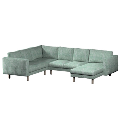 Bezug für Norsborg 5-Sitzer Ecksofa mit Recamiere Norsborg Bezug für 5-Sitzer Ecksofa mit Recamiere von der Kollektion Cosy Home, Stoff: 144-81