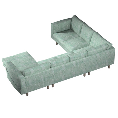 Bezug für Norsborg 5-Sitzer Ecksofa mit Recamiere Norsborg Bezug für 5-Sitzer Ecksofa mit Recamiere von der Kollektion Cosy Home, Stoff: 144-81