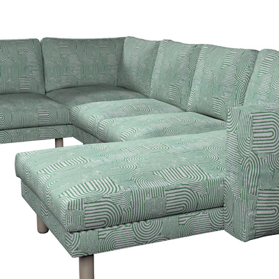 Bezug für Norsborg 5-Sitzer Ecksofa mit Recamiere Norsborg Bezug für 5-Sitzer Ecksofa mit Recamiere von der Kollektion Cosy Home, Stoff: 144-81
