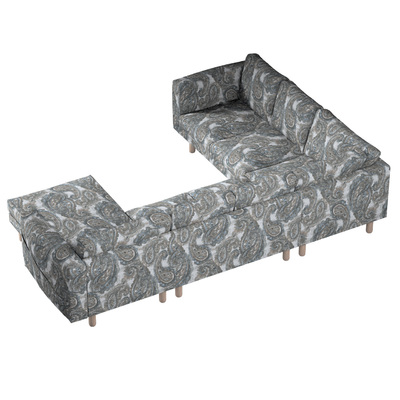 Bezug für Norsborg 5-Sitzer Ecksofa mit Recamiere Norsborg Bezug für 5-Sitzer Ecksofa mit Recamiere von der Kollektion Cosy Home, Stoff: 145-33