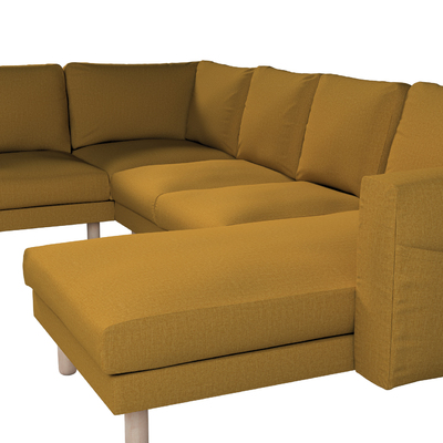 Bezug für Norsborg 5-Sitzer Ecksofa mit Recamiere Norsborg Bezug für 5-Sitzer Ecksofa mit Recamiere von der Kollektion City, Stoff: 704-82