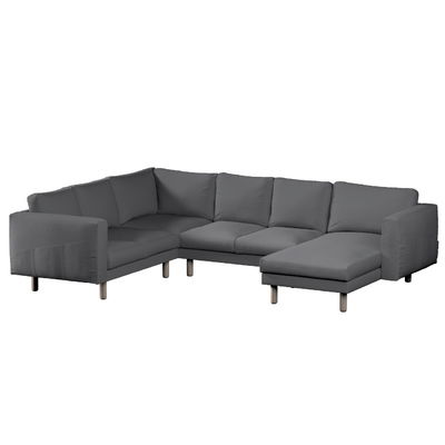 Norsborg 5-seat corner sofa with chaise longue cover