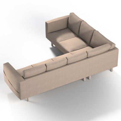 Bezug für Norsborg 5-Sitzer Ecksofa Norsborg 5-Sitzer Ecksofabezug von der Kollektion Etna, Stoff: 705-09