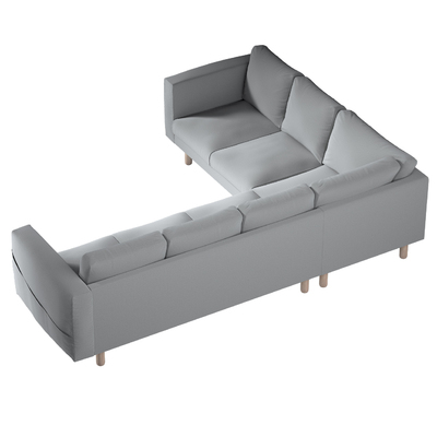 Norsborg 5-seat corner sofa cover Norsborg 5-seat corner sofa cover in collection Ingrid, fabric: 705-42