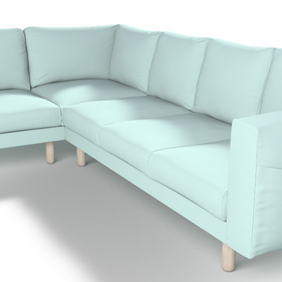 Norsborg betræk hjørnesofa 5 personer Norsborg fra kollektionen Cotton Panama, Stof: 702-10