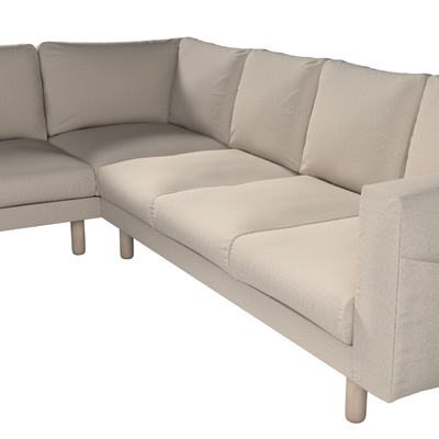 Bezug für Norsborg 5-Sitzer Ecksofa Norsborg 5-Sitzer Ecksofabezug von der Kollektion Living Basic, Stoff: 162-42