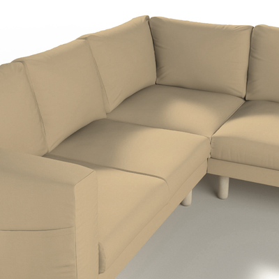 Norsborg betræk hjørnesofa 4 personer Norsborg fra kollektionen Cotton Panama, Stof: 702-47