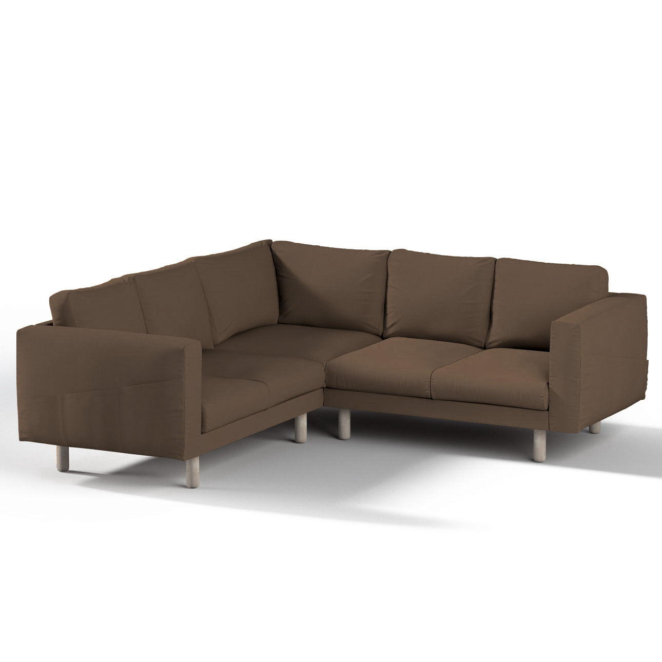 4seat corner sofa cover, mocca , 70202, 4seat