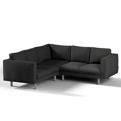 Bezug für Norsborg 4-Sitzer Ecksofa Norsborg 4-Sitzer Ecksofabezug von der Kollektion Cotton Panama, Stoff: 702-08
