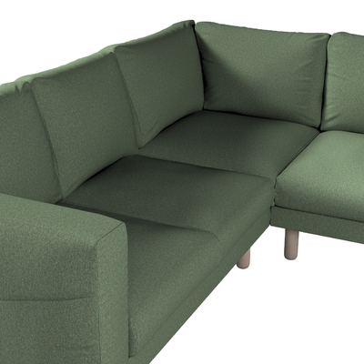 Housse canapé d'angle Norsborg 4 pl. 213 x 213 x 85 cm dans la collection Amsterdam, Tissu: 704-44