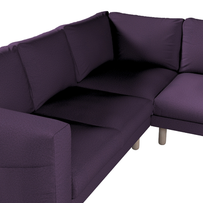 Housse canapé d'angle Norsborg 4 pl. 213 x 213 x 85 cm dans la collection Etna, Tissu: 161-27