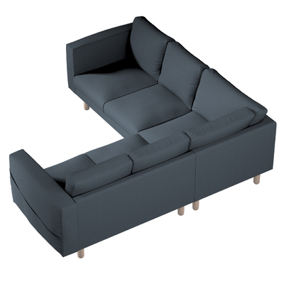 Bezug für Norsborg 4-Sitzer Ecksofa Norsborg 4-Sitzer Ecksofabezug von der Kollektion Etna, Stoff: 705-30