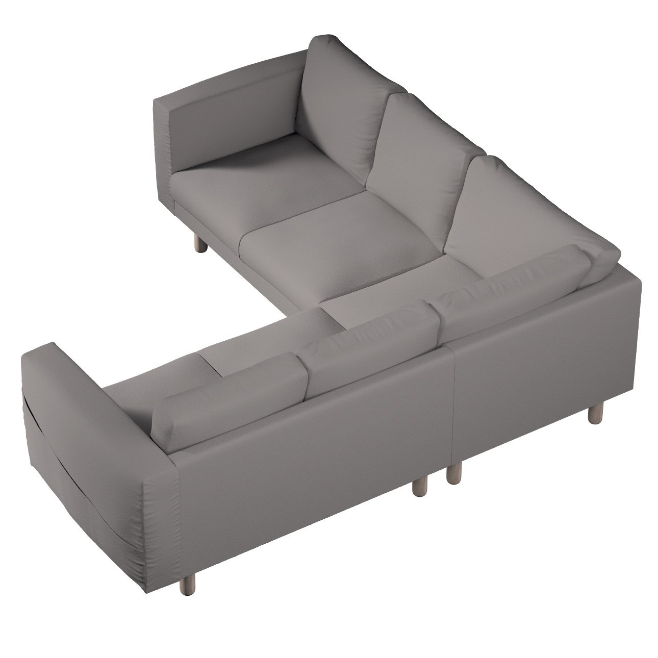 Bezug für Norsborg 4-Sitzer Ecksofa, beige, Norsborg 4-Sitzer Ecksofabezug, günstig online kaufen