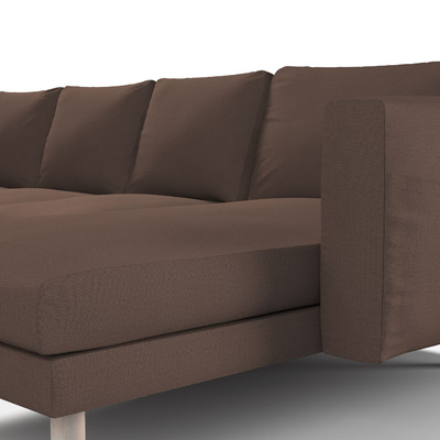 Housse canapé Norsborg 4 pl., avec la méridienne 291 x 88/157 x 85 cm dans la collection Etna, Tissu: 705-08