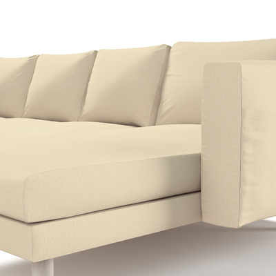 Pokrowiec na sofę Norsborg 4-osobową z szezlongiem 291 x 88/157 x 85 cm w kolekcji Living Plus, tkanina: 161-39