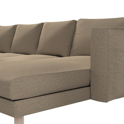 Norsborg 4 személyes sezlong kanapéhoz passzoló kanapéhuzat 291 x 88/157 x 85 cm a kollekcióból Madrid Bútorszövet, Dekoranyag: 162-29