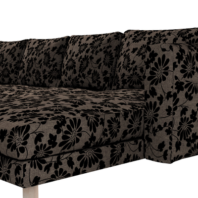 Pokrowiec na sofę Norsborg 4-osobową z szezlongiem 291 x 88/157 x 85 cm w kolekcji Living Plus, tkanina: 162-10