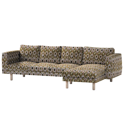 Bezug für Norsborg 4-Sitzer Sofa mit Recamiere Norsborg Bezug für 4-Sitzer Sofa mit Recamiere von der Kollektion Cosy Home, Stoff: 145-37