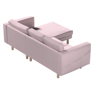 Bezug für Norsborg 3-Sitzer Sofa mit Recamiere Norsborg Bezug für 3-Sitzer Sofa mit Recamiere von der Kollektion Amsterdam, Stoff: 704-51
