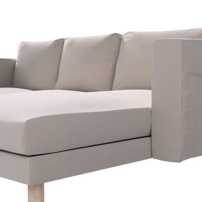 Norsborg 3-seat sofa with chaise longue cover 231 x 88/157 x 85 cm in collection Ingrid, fabric: 705-44