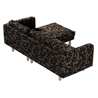 Pokrowiec na sofę Norsborg 3-osobową z szezlongiem 231 x 88/157 x 85 cm w kolekcji Living Plus, tkanina: 162-10