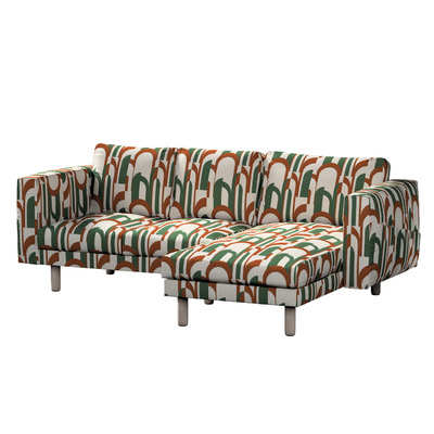 Norsborg 3-seat sofa with chaise longue cover
