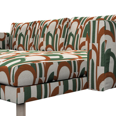 Norsborg 3-seat sofa with chaise longue cover 231 x 88/157 x 85 cm in collection Cosy Home, fabric: 145-11