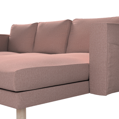 Norsborg 3 személyes sezlong kanapéhoz passzoló kanapéhuzat 231 x 88/157 x 85 cm a kollekcióból City, Dekoranyag: 704-83