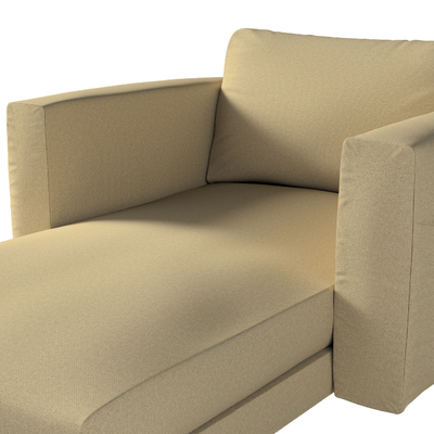 Pokrowiec na szezlong Norsborg z podłokietnikami 110 x 157 x 85 cm w kolekcji Living Basic, tkanina: 162-39