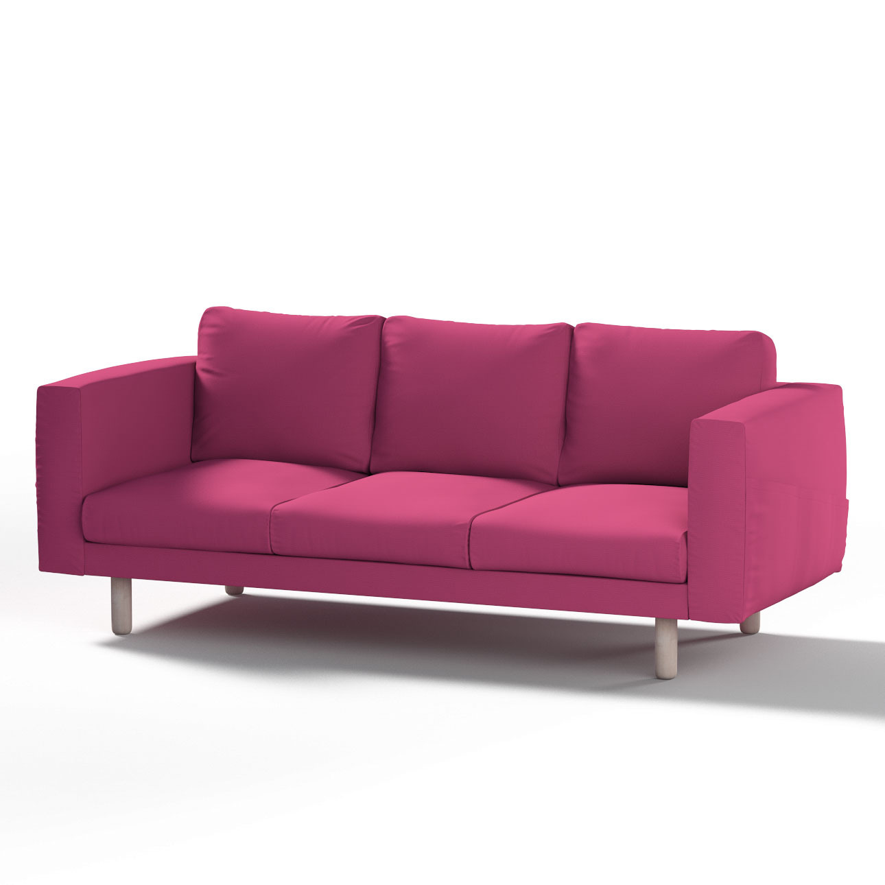 Bezug für Norsborg 3-Sitzer Sofa, amarant, Norsborg 3-Sitzer Sofabezug, Etn günstig online kaufen